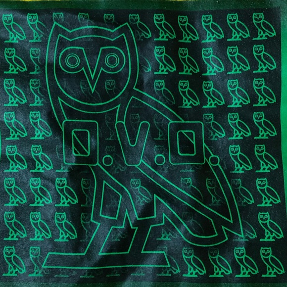 Yellow and green OVO t-shirt - Picture 3 of 4